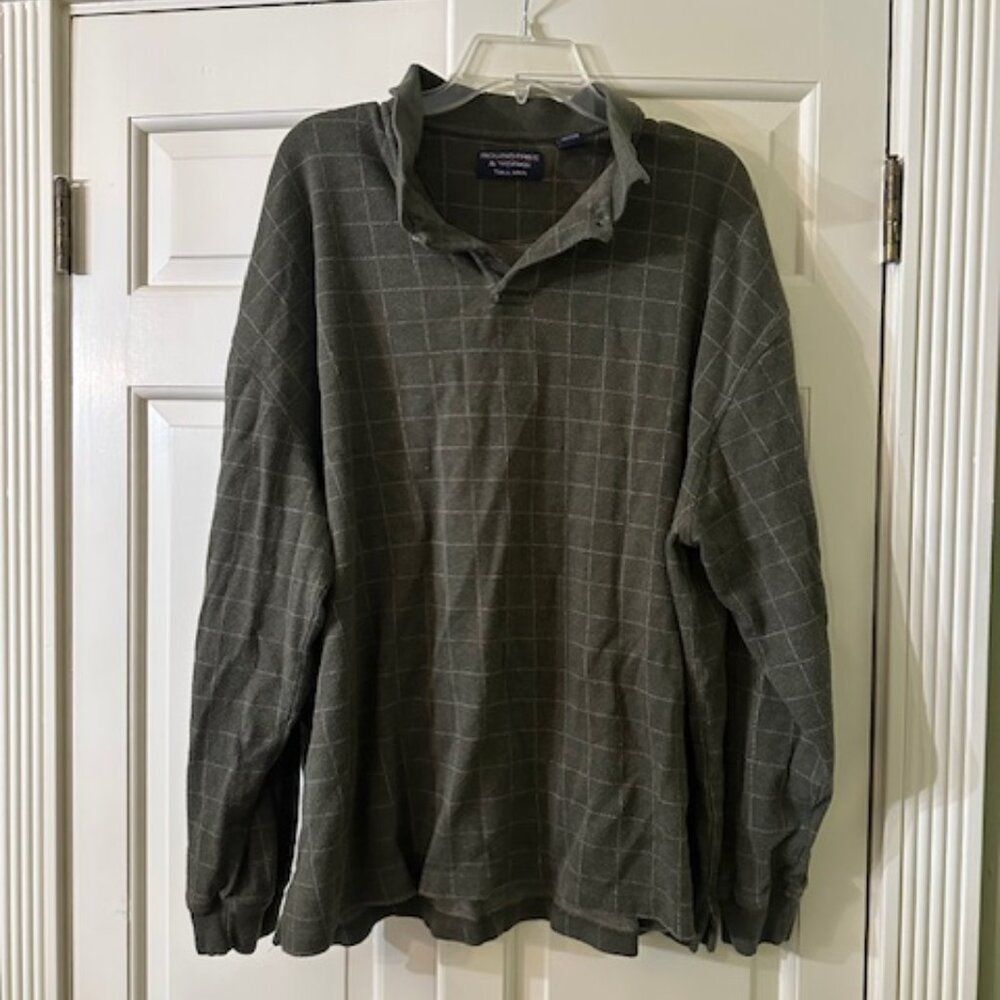 Green Long Sleeved Shirt